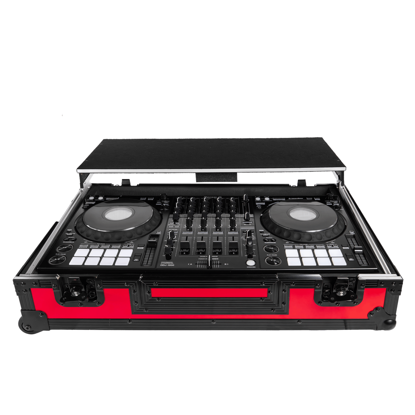 X PRO Case for Pioneer DDJ-1000 Case with LAPTOP Shelf & Wheels