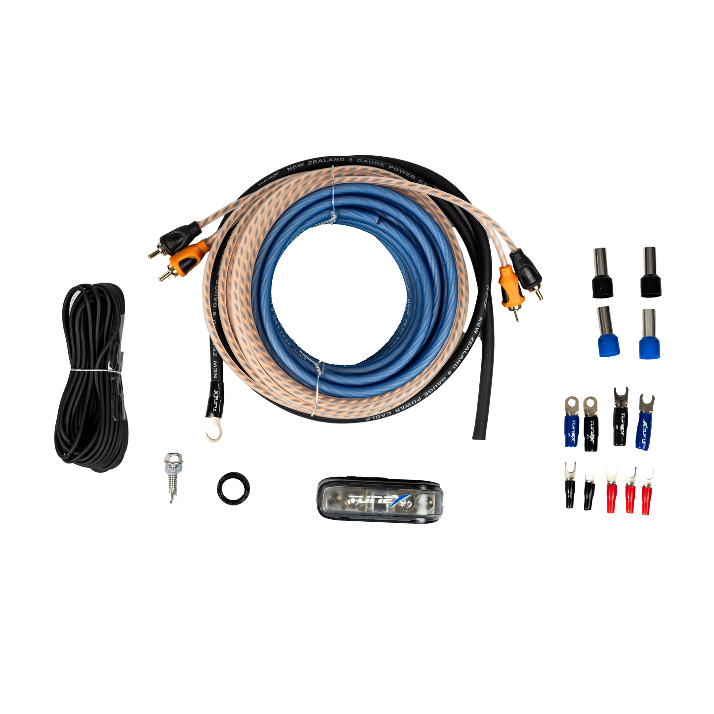 Tunex 8Gauge CCA Wiring Kit