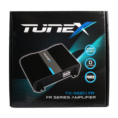 Tunex 1400rms Full Range Mono Amp w/Remote Controller TX-1400.1FR