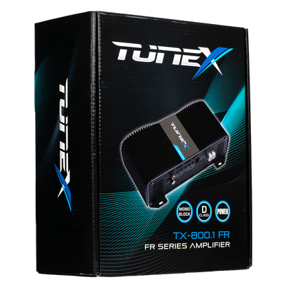 Tunex 800rms Full Range Mono Amp w/Remote Controller TX-800.1FR