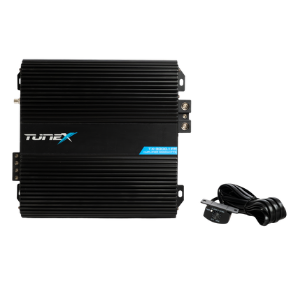 Tunex 3000rms Full Range Mono Amp w/Remote Controller TX-3000.1FR