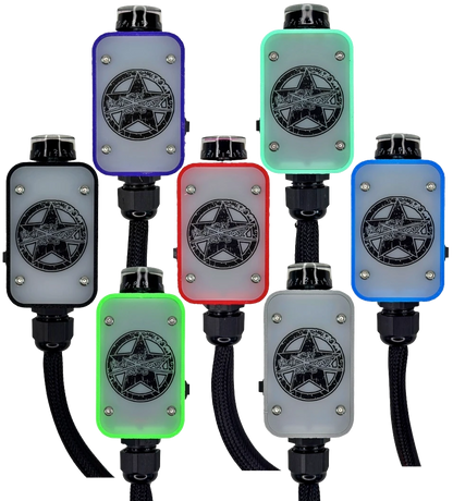 Sky High Car Audio Premium V2 Bass Knob with Voltmeter and RGB LEDs