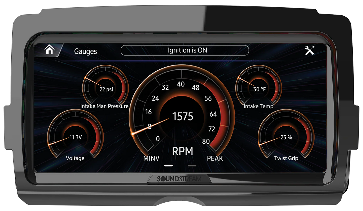 Soundstream V2 | 2014+ Harley Davidson® Reserve 8.3” Plug & Play Headunit