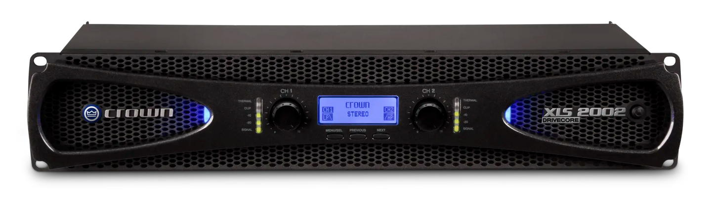 Crown XLS 2002 Two-channel, 650W @ 4Ω Power Amplifier