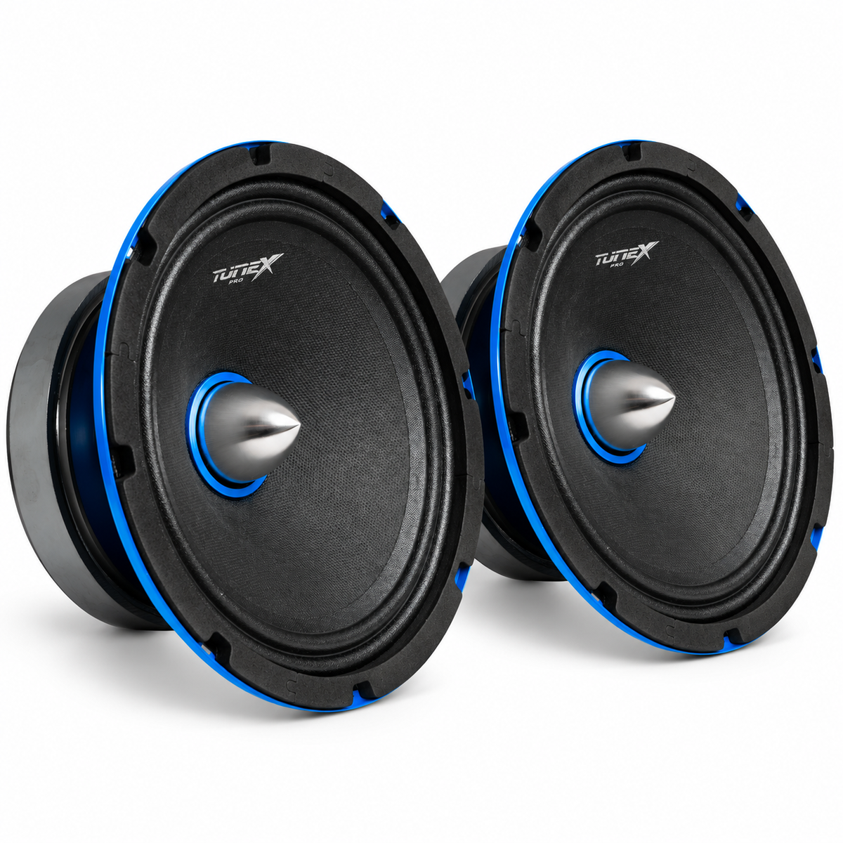 Tunex Pro 8 Inch Bullet Midrange Speaker 250rms TX-8BMR (PAIR)