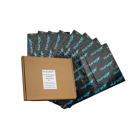 Tunex Sound Deadener 8 sheet Pack 2.6mm SLABPACK8 image 0