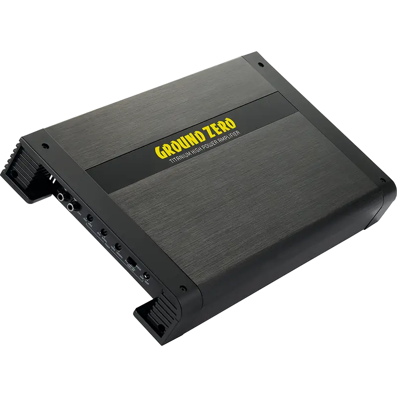 Ground Zero GZTA 4125X-B 4ch class A/B amplifier 640 Watts image 0