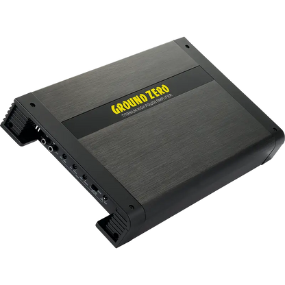 Ground Zero GZTA 4125X-B 4ch class A/B amplifier 640 Watts image 0