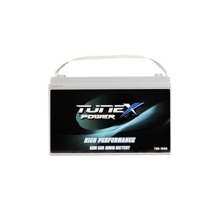 Tunex 100ah Car Audio Battery 12V DC TXB-100A image 1