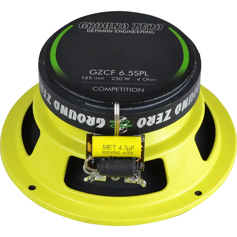 Ground Zero GZCF 6.5SPL 165 mm / 6.5″ 2-way coaxial speaker system image 2