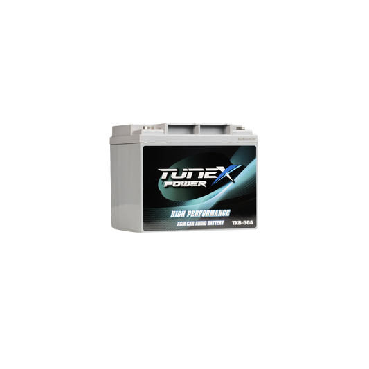 Tunex 50ah Car Audio Battery 12V DC TXB-50A image 0