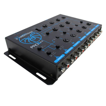 Soundstream PROX4.1 | 5-Way Electronic Crossover Optimized for Extreme SPL Applications
