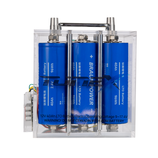 Tunex Single Bank Lithium Pack 40AH  Cells LTO image 1