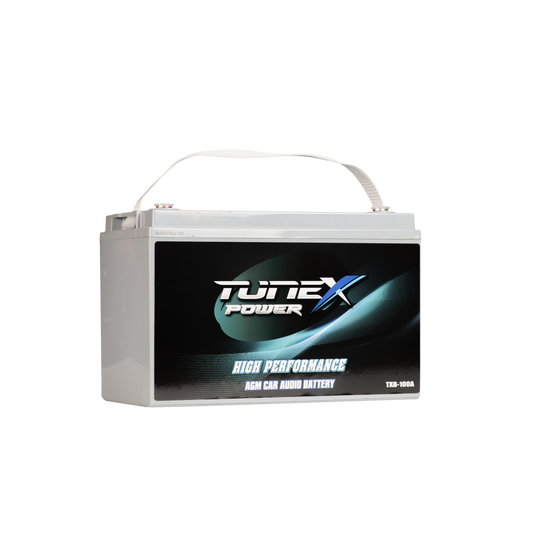 Tunex 100ah Car Audio Battery 12V DC TXB-100A image 0