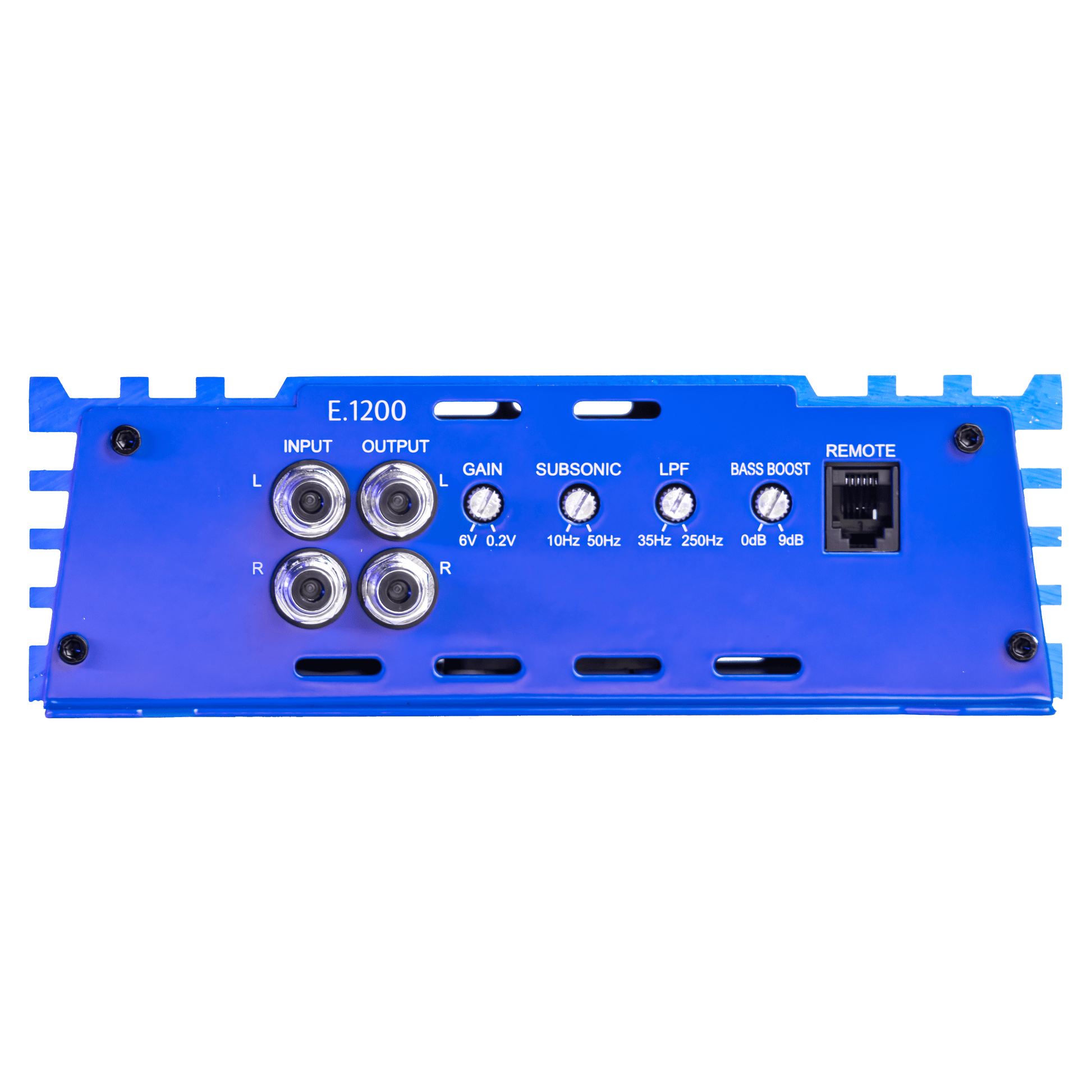 Tunex E.1200 Subwoofer Amplifier 1200w Mono w/ Bass Controller image 5