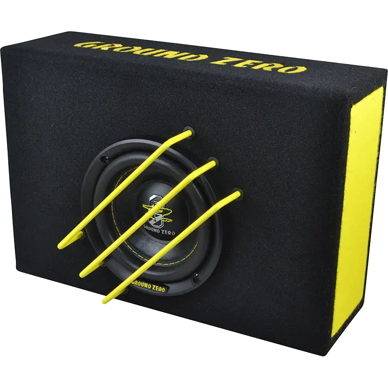 Ground Zero GZRB 16SPL 6.5″ Slim Sub enclosure image 1