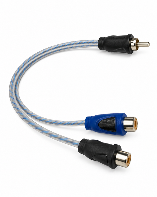 RCA Splitter 1 Male to 2 Female