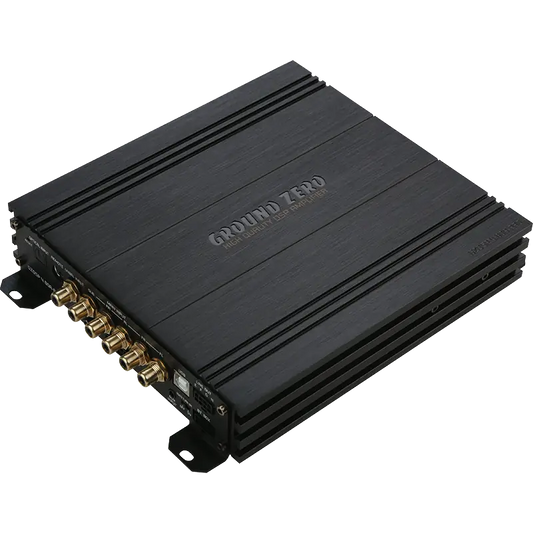 Ground Zero GZDSP 4.80A-PRO 4-channel amplifier with 8-channel DSP image 0
