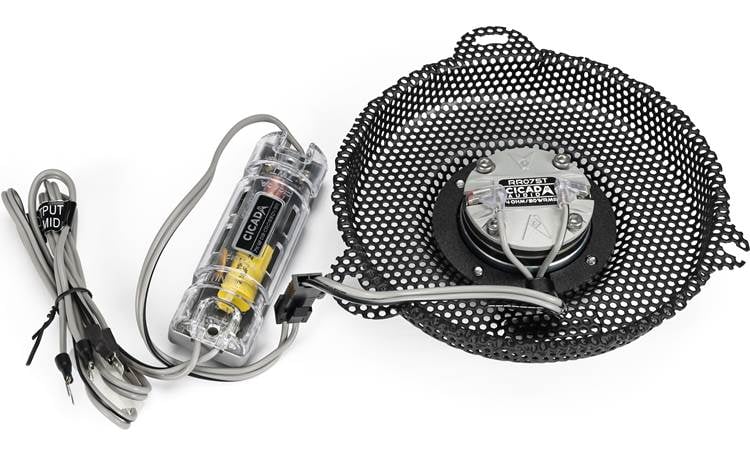 Cicada Replacement grilles with tweeters for 2014-23 Harley-Davidson Street Glide models