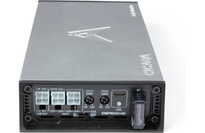 Cicada Audio DSP600.4D 600w 4 CH AMPLIFIER w/ DSP