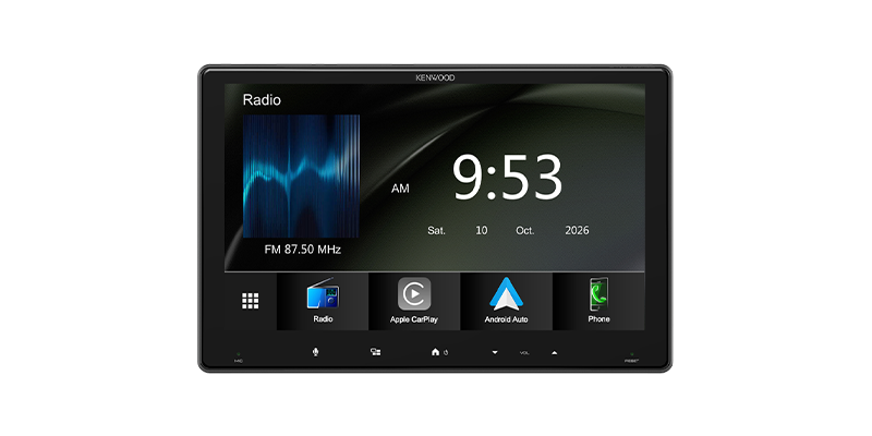 Kenwood DMX7409XDS 9 Inch Wireless Apple CarPlay & Android Auto Head Unit