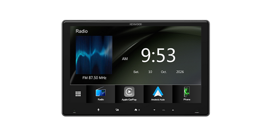 Kenwood DMX7409XDS 9 Inch Wireless Apple CarPlay & Android Auto Head Unit