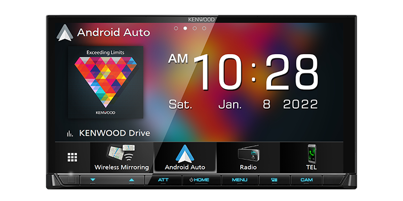 Kenwood DMX8521S 7 Inch Wireless Apple CarPlay & Android Auto Head Unit