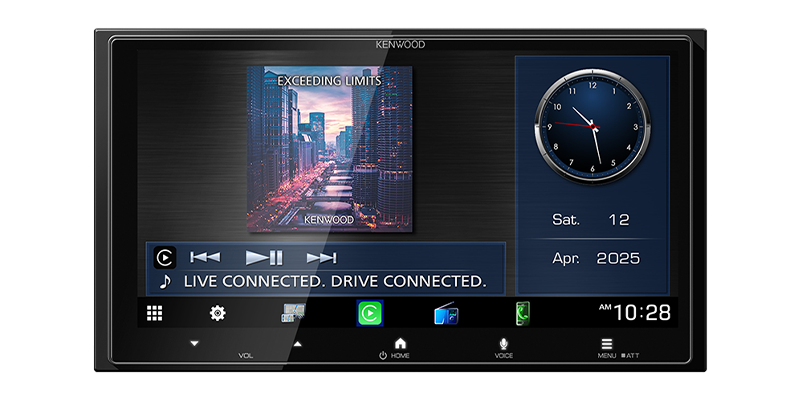 Kenwood DMX7525S 6.92 Inch HD Wireless Apple CarPlay & Android Auto Head Unit