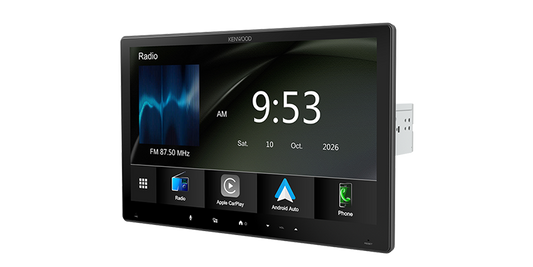 Kenwood DMX7412XDS 11.6 Inch Wireless Apple CarPlay & Android Auto Head Unit