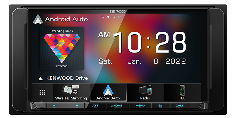 Kenwood DMX8521S 7 Inch Wireless Apple CarPlay & Android Auto Head Unit