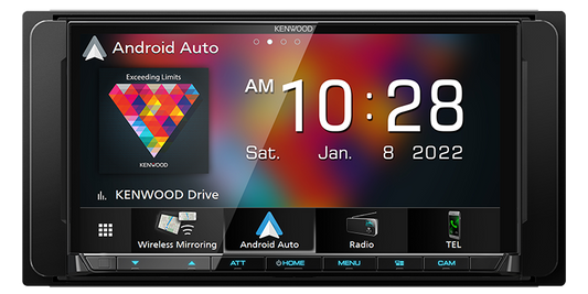 Kenwood DMX8521S 7 Inch Wireless Apple CarPlay & Android Auto Head Unit