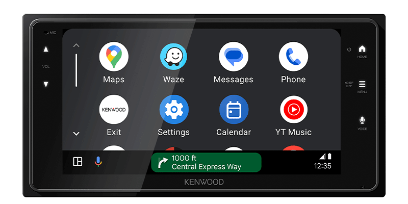 Kenwood DMX723WS 6.8 Inch 200mm Wireless Apple CarPlay & Android Auto Head Unit