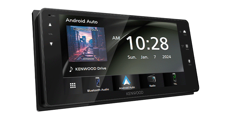 Kenwood DMX723WS 6.8 Inch 200mm Wireless Apple CarPlay & Android Auto Head Unit