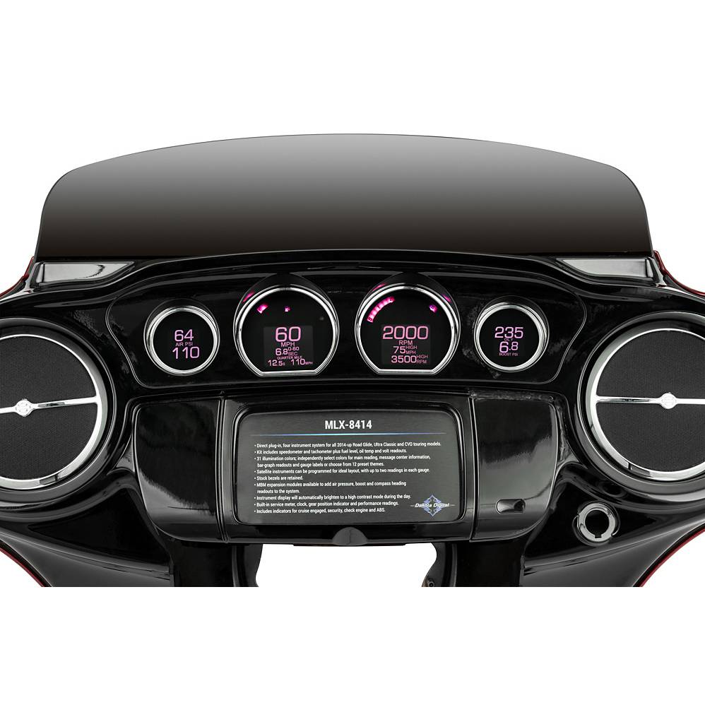 Dakota Digital MLX-8414 Gauges 2014-2023 Touring Models